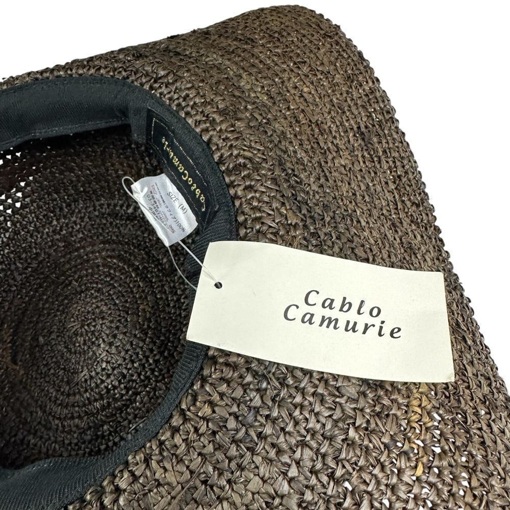 Cablo Camurie Wide Brim Woven Summer‎ Floppy Hat - Picture 7 of 9